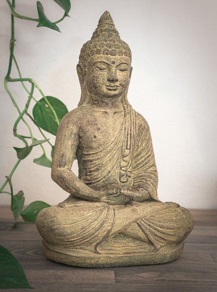 Buddha 33cm, Sandstein